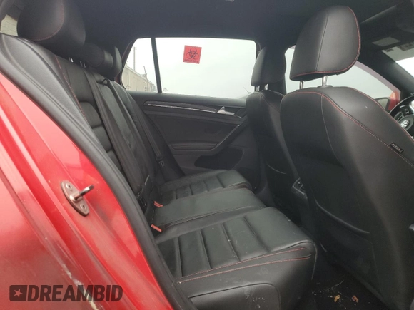 2016 Volkswagen Golf GTI SE w/Performance Pkg with VIN 3VW547AU1GM060801, listed as a Copart auction lot 42822125 with 133,159 mi miles and Salvage Title. Bid and sale history available at carsss.com. Image 11.