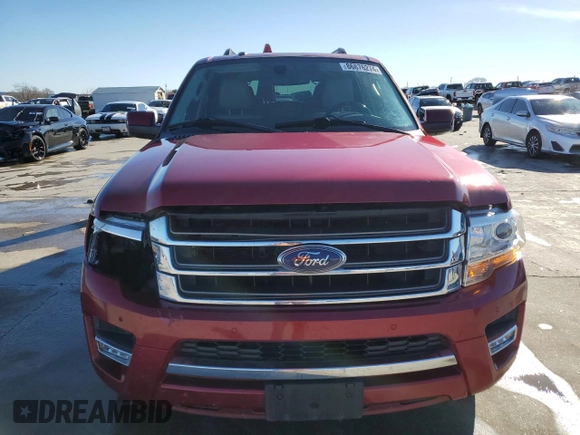 2015 Ford Expedition Limited z VIN 1FMJU1KT7FEF50017, wystawiony jako Copart lot #86876274 z przebiegiem 129 545 mil mil oraz Czysty tytuł • Clean title. Historia ofert i sprzedaży dostępna na DreamBid. Obrazek 5.