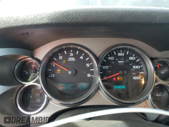 2013 Chevrolet Silverado 1500 LT with VIN 1GCRCSE0XDZ284645, listed as a Copart auction lot 50033945 with 138,053 mi miles and Salvage Title. Bid and sale history available at DreamBid. Image 9.