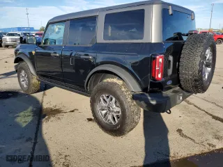 2024 Ford Bronco Badlands with VIN 1FMEE9BP5RLA45061, listed as a Copart auction lot 74186774 with 767 mi miles and Salvage Title. Bid and sale history available at carsss.com. Image 2.