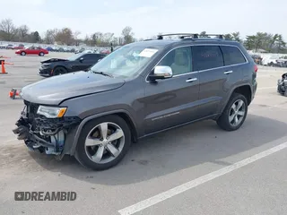 2014 Jeep Grand Cherokee Overland with VIN 1C4RJFCT6EC187098, listed as a IAAI auction lot 42077453 with 172,220 mi miles and . Bid and sale history available at DreamBid. Image 2.