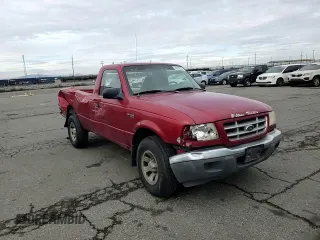 2001 Ford Ranger XL with VIN 1FTYR10C61TA40124, listed as a Copart auction lot 48943325 with 196,810 mi miles and Salvage title. Bid and sale history available at DreamBid. Image 10.