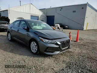 2020 Nissan Sentra S with VIN 3N1AB8BV5LY293705, listed as a Copart auction lot 45698345 with 77,528 mi miles and Salvage Title. Bid and sale history available at DreamBid. Image 13.