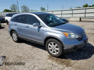2008 Honda CR-V EX-L with VIN JHLRE48768C040484, listed as a Copart auction lot 50172014 with 106,624 mi miles and Salvage Title. Bid and sale history available at carsss.com. Image 4.