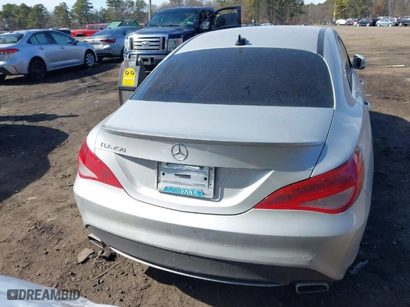 2014 Mercedes-Benz CLA-Class CLA 250 with VIN WDDSJ4EB7EN053124, listed as a IAAI auction lot 41642307 with NaN miles. Bid and sale history available at carsss.com. Image 16.