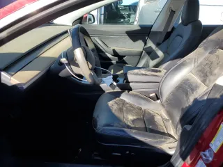 2018 Tesla Model 3 Long Range Battery with VIN 5YJ3E1EA6JF061684, listed as a Copart auction lot 48162895 with 72,664 mi miles and Salvage Title. Bid and sale history available at DreamBid. Image 7.