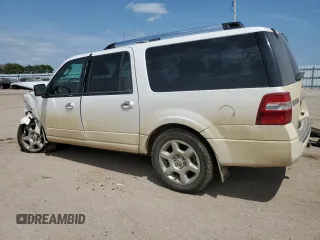 2013 Ford Expedition EL Limited with VIN 1FMJK2A54DEF69944, listed as a Copart auction lot 64955444 with 0 mi miles and Salvage Title. Bid and sale history available at carsss.com. Image 2.
