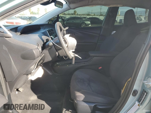 2017 Toyota Prius Two with VIN JTDKBRFU2H3025915, listed as a Copart auction lot 52765205 with 144,232 mi miles and Salvage Title. Bid and sale history available at carsss.com. Image 7.