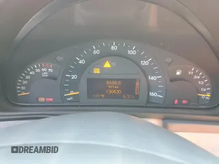 2004 Mercedes-Benz C 320 with VIN WDBRF64J64F449079, listed as a Copart auction lot 70637514 with 130,830 mi miles and Salvage Title. Bid and sale history available at DreamBid. Image 9.