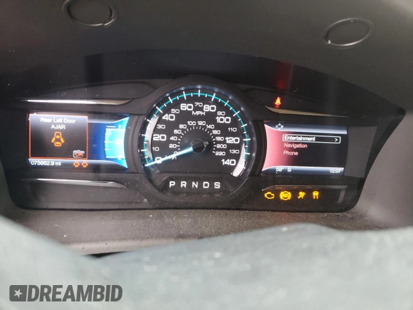 2017 Ford Flex Limited z VIN 2FMGK5D82HBA05180, wystawiony jako Copart lot #81563224 z przebiegiem 75 662 mil mil oraz Szkoda całkowita • Salvage title. Historia ofert i sprzedaży dostępna na DreamBid. Obrazek 9.