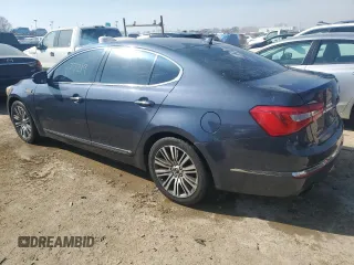 2014 Kia Cadenza Premium with VIN KNALN4D76E5128795, listed as a Copart auction lot 44547174 with 177,219 mi miles and Salvage Title. Bid and sale history available at carsss.com. Image 2.