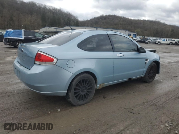 2008 Ford Focus SE z VIN 1FAHP33N48W204502, wystawiony jako Copart lot #53145615 z przebiegiem Nie podano mil oraz Szkoda całkowita • Salvage title. Historia ofert i sprzedaży dostępna na DreamBid. Obrazek 3.