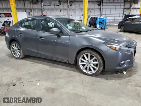 2017 Mazda 3 Grand Touring z VIN JM1BN1W34H1102439, wystawiony jako Copart lot #41627014 z przebiegiem 10 604 mil mil oraz Szkoda całkowita • Salvage title. Historia ofert i sprzedaży dostępna na DreamBid. Obrazek 4.