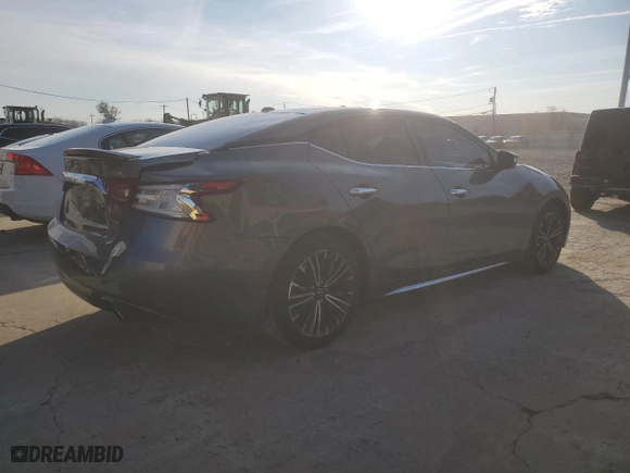 2018 Nissan Maxima S with VIN 1N4AA6AP5JC388493, listed as a Copart auction lot 50801915 with 51,460 mi miles and Salvage Title. Bid and sale history available at carsss.com. Image 3.