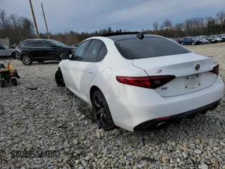 2017 Alfa Romeo Giulia Ti with VIN ZARFAEEN1H7552950, listed as a Copart auction lot 67524392 with 45,009 mi miles. Bid and sale history available at carsss.com. Image 2.
