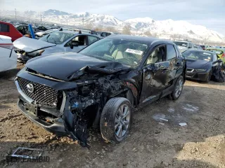 2023 Mazda CX-30 2.5 S Preferred Package with VIN 3MVDMBCM5PM523729, listed as a Copart auction lot 46171885 with 10,405 mi miles and Salvage Title. Bid and sale history available at carsss.com. Image 1.
