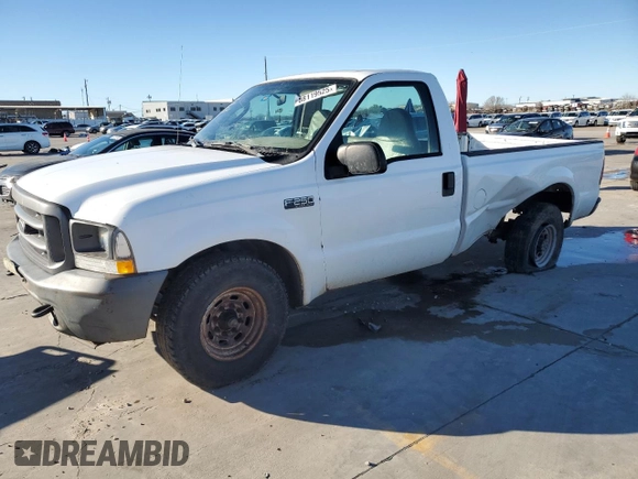2004 Ford F-250 XL с VIN 1FTNF20L34ED15247, выставлен на аукционе Copart как лот 88119525 с пробегом 336 410 миль миль и Списание • Salvage title. История ставок и продаж доступна на DreamBid. Изображение 1.