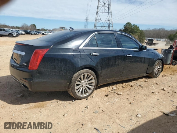 2014 Cadillac CTS Luxury RWD with VIN 1G6AR5SX4E0196780, listed as a Copart auction lot 47454185 with 84,265 mi miles and Salvage Title. Bid and sale history available at carsss.com. Image 3.