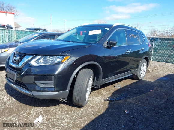 2017 Nissan Rogue SV with VIN 5N1AT2MV6HC806329, listed as a IAAI auction lot 41798664 with 108,777 mi miles. Bid and sale history available at carsss.com. Image 17.