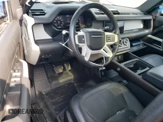 2020 Land Rover Defender HSE with VIN SALE9EEU8L2014797, listed as a Copart auction lot 60465465 with 43,427 mi miles and Salvage title. Bid and sale history available at DreamBid. Image 8.
