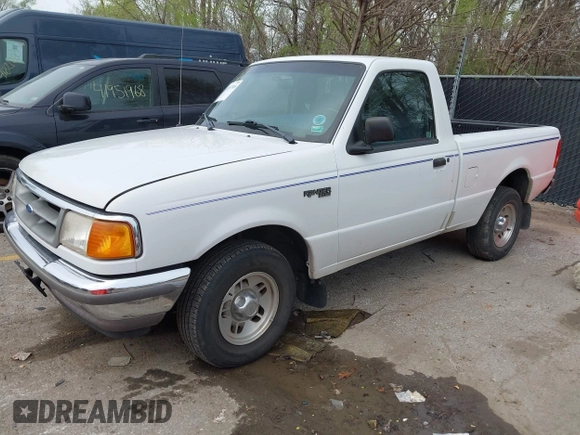 1997 Ford Ranger XLT with VIN 1FTCR10A7VPB50574, listed as a IAAI auction lot 41937918 with 166,312 mi miles and . Bid and sale history available at DreamBid. Image 2.