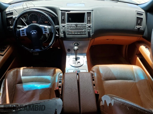 2004 Infiniti FX35 with VIN JNRAS08WX4X225689, listed as a Copart auction lot 56249284 with 175,719 mi miles and Salvage Title. Bid and sale history available at carsss.com. Image 8.