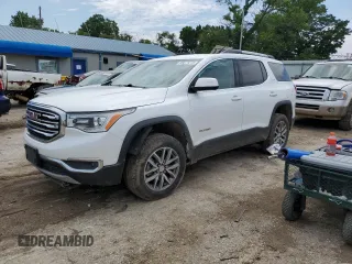 2019 GMC Acadia SLE with VIN 1GKKNSLS5KZ125131, listed as a Copart auction lot 59571275 with 123,641 mi miles and Salvage title. Bid and sale history available at DreamBid. Image 1.