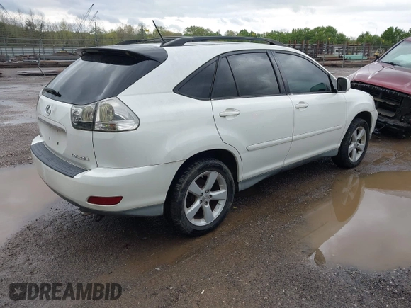 2007 Lexus RX 350 with VIN 2T2GK31U17C020054, listed as a IAAI auction lot 42014039 with 162,634 mi miles. Bid and sale history available at carsss.com. Image 4.
