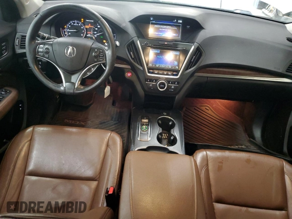 2017 Acura MDX Technology z VIN 5FRYD4H56HB002619, wystawiony jako Copart lot #55882745 z przebiegiem 155 153 mil mil oraz Szkoda całkowita • Salvage title. Historia ofert i sprzedaży dostępna na DreamBid. Obrazek 8.