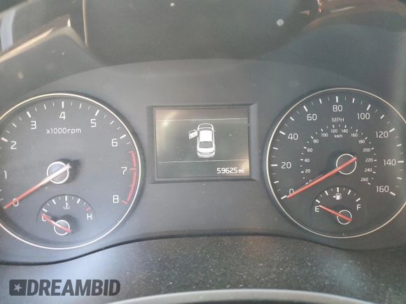 2017 Kia Cadenza Premium with VIN KNALC4J16H5084002, listed as a Copart auction lot 82050324 with 59,625 mi miles and Salvage Title. Bid and sale history available at carsss.com. Image 9.