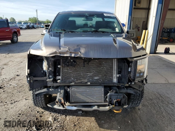 2023 Ford F-150 XL with VIN 1FTEW1E81PFB44320, listed as a Copart auction lot 53779775 with 37,500 mi miles and Salvage Title. Bid and sale history available at carsss.com. Image 5.