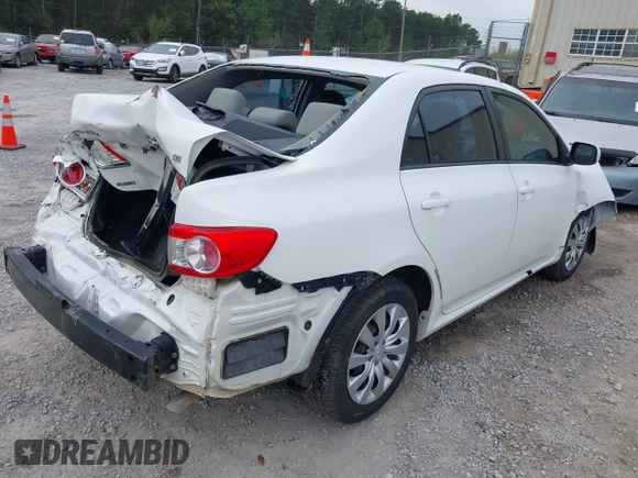 2012 Toyota Corolla L with VIN 2T1BU4EE7CC801818, listed as a IAAI auction lot 41906537 with 110,942 mi miles and . Bid and sale history available at DreamBid. Image 4.