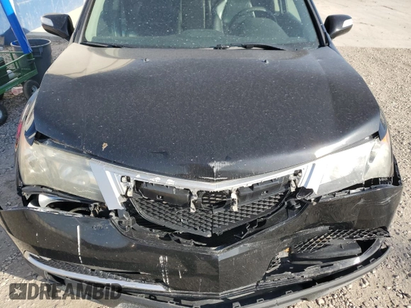 2010 Acura MDX with VIN 2HNYD2H21AH523544, listed as a Copart auction lot 50776055 with 236,933 mi miles and Salvage Title. Bid and sale history available at carsss.com. Image 12.