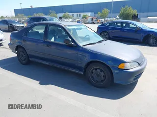 1994 Honda Civic DX z VIN JHMEG8646RS011787, wystawiony jako IAAI lot #42353591 z przebiegiem 279 381 mil mil oraz . Historia ofert i sprzedaży dostępna na DreamBid. Obrazek 1.
