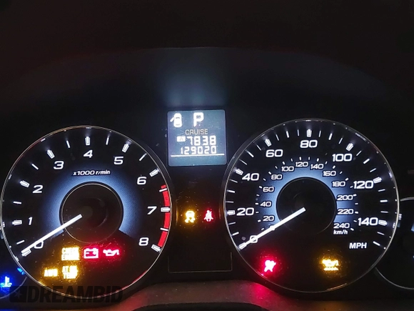 2012 Subaru Legacy 2.5i with VIN 4S3BMBA62C3002136, listed as a IAAI auction lot 41557827 with 129,020 mi miles and . Bid and sale history available at DreamBid. Image 7.