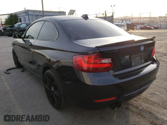 2016 BMW 2 Series 228i with VIN WBA1F9C59GV742020, listed as a Copart auction lot 73763062 with 61,649 mi miles and . Bid and sale history available at carsss.com. Image 2.