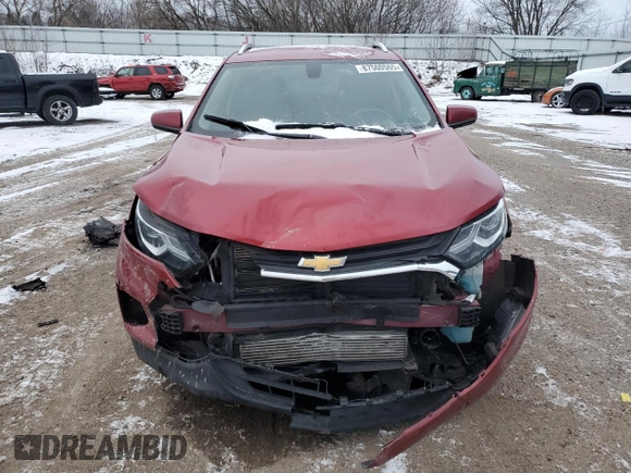 2019 Chevrolet Equinox LT with VIN 2GNAXLEX4K6206429, listed as a Copart auction lot 87500565 with 69,172 mi miles and Salvage Title. Bid and sale history available at DreamBid. Image 5.