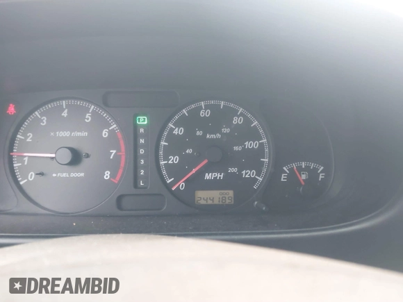 2001 Isuzu Rodeo S with VIN 4S2CK58W414322118, listed as a IAAI auction lot 41496624 with 244,189 mi miles and . Bid and sale history available at DreamBid. Image 7.