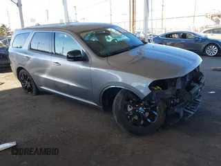 2020 Dodge Durango GT with VIN 1C4RDJDG7LC131857, listed as a IAAI auction lot 41265317 with 72,549 mi miles and . Bid and sale history available at DreamBid. Image 1.