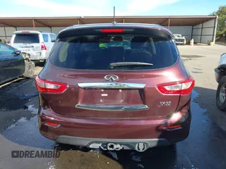 2013 Infiniti JX35 with VIN 5N1AL0MM0DC324641, listed as a IAAI auction lot 41309512 with 133,247 mi miles. Bid and sale history available at carsss.com. Image 16.