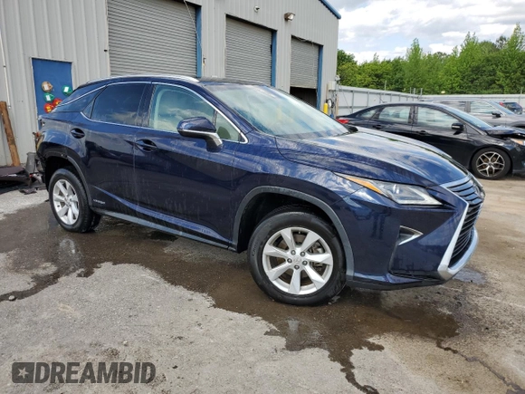 2016 Lexus RX 450h with VIN 2T2BGMCA2GC002702, listed as a Copart auction lot 55608805 with 149,056 mi miles and Salvage title. Bid and sale history available at DreamBid. Image 4.