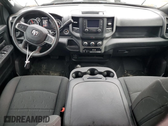 2024 Ram 2500 Tradesman with VIN 3C6UR5CL2RG368092, listed as a Copart auction lot 47011285 with 7,102 mi miles and Salvage title. Bid and sale history available at DreamBid. Image 8.