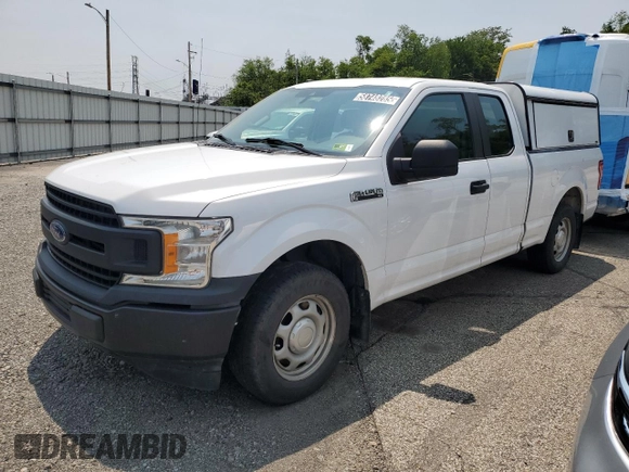 2019 Ford F-150 XL with VIN 1FTEX1CB2KKE66654, listed as a Copart auction lot 58748285 with 174,378 mi miles and Clean title. Bid and sale history available at DreamBid. Image 1.