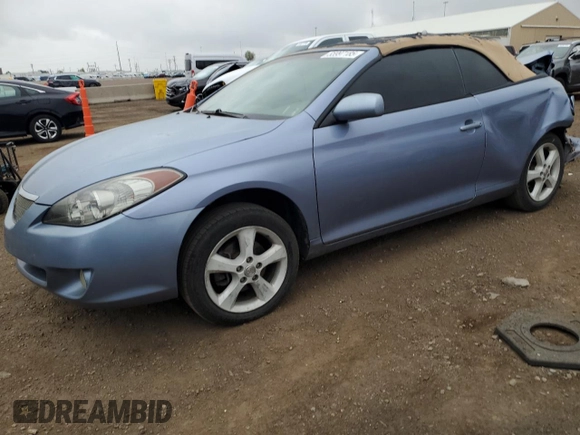 2004 Toyota Solara SE with VIN 4T1FA38P44U030767, listed as a Copart auction lot 55997185 with 176,685 mi miles and Salvage title. Bid and sale history available at DreamBid. Image 1.