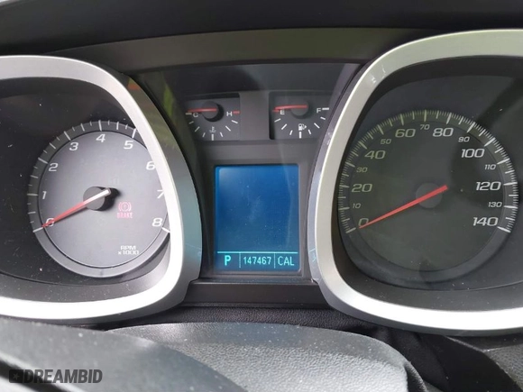 2010 Chevrolet Equinox LT w/1LT with VIN 2CNFLEEW3A6345412, listed as a IAAI auction lot 41633213 with 147,467 mi miles. Bid and sale history available at carsss.com. Image 7.