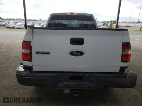 2005 Ford F-150 XLT with VIN 1FTPX04545KC78038, listed as a Copart auction lot 45789955 with 178,608 mi miles and Salvage title. Bid and sale history available at DreamBid. Image 6.