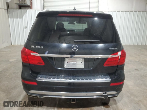 2015 Mercedes-Benz GL with VIN 4JGDF6EE3FA455723, listed as a Copart auction lot 51330124 with 152,457 mi miles. Bid and sale history available at carsss.com. Image 6.