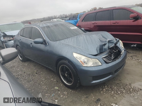 2008 Infiniti G35 Sedan x with VIN JNKBV61F68M268862, listed as a Copart auction lot 80393994 with 226,917 mi miles and Salvage Title. Bid and sale history available at carsss.com. Image 4.