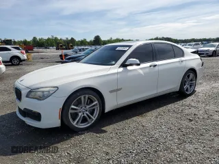2014 BMW 7 Series 750i z VIN WBAYA8C53ED824903, wystawiony jako Copart lot #56353665 z przebiegiem 82 240 mil mil oraz Szkoda całkowita • Salvage title. Historia ofert i sprzedaży dostępna na DreamBid. Obrazek 1.