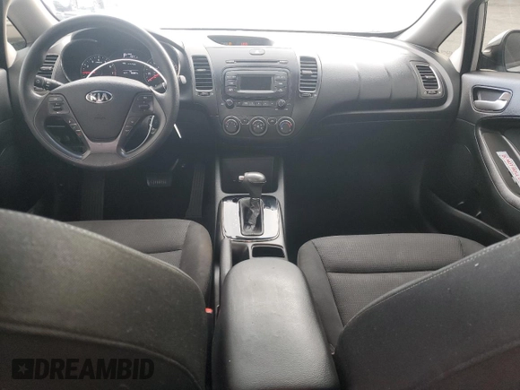 2017 Kia Forte LX with VIN 3KPFK4A79HE045304, listed as a Copart auction lot 48593325 with 86,087 mi miles and Salvage Title. Bid and sale history available at carsss.com. Image 8.